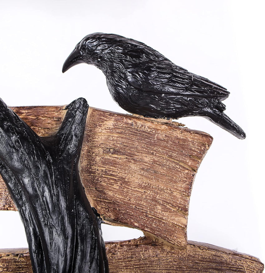 Desktop Decoration. Black. Happy Halloween Tree 32 inches