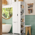 Storage cabinet with laundry basket. display cabinet